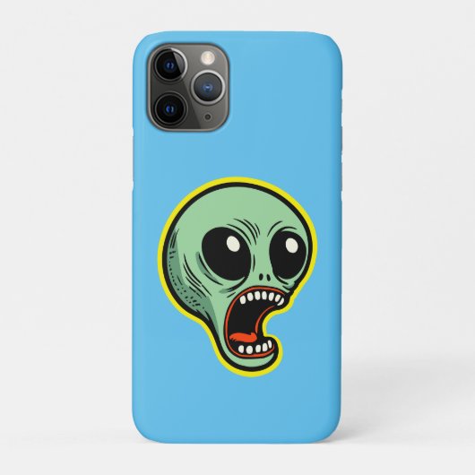 Screaming Alien Case-Mate iPhone Case (Achterkant)
