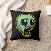 Screaming Alien Kussen (Deken)