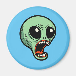 Screaming Alien Magneet