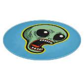 Screaming Alien Snijplank (Hoek)