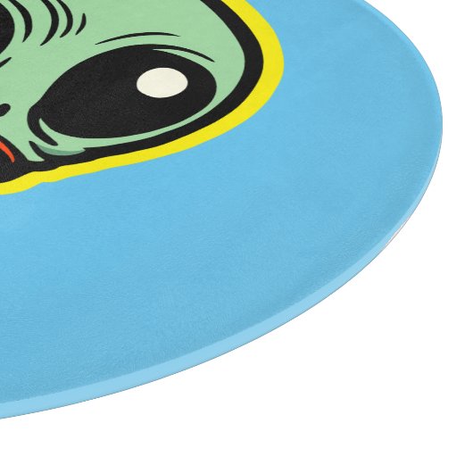 Screaming Alien Snijplank (Hoek)