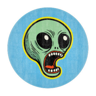 Screaming Alien Snijplank