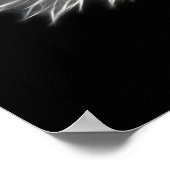 Screaming American Bald Eagle Head Poster (Hoek)