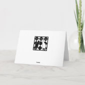 Screaming Cat Verlate Verjaardag Kaart (Achterkant)