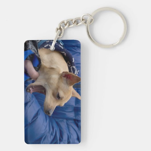 Screaming Chihuahua Sleutelhanger (achterkant)