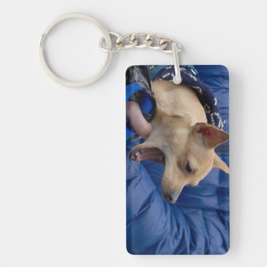 Screaming Chihuahua Sleutelhanger (Voorkant)