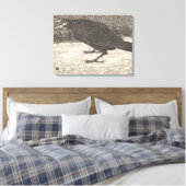 Screaming Crow (door Jan Mankes) Canvas Afdruk (Insitu (Slaapkamer))