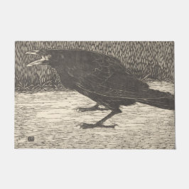 Screaming Crow (door Jan Mankes) Deurmat
