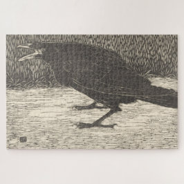 Screaming Crow (door Jan Mankes) Legpuzzel