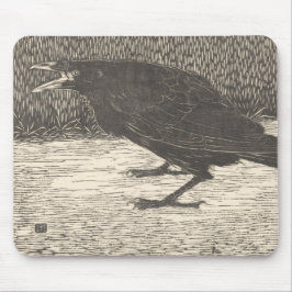 Screaming Crow (door Jan Mankes) Muismat