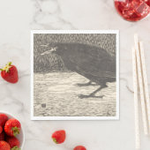 Screaming Crow (door Jan Mankes) Servet (Insitu)