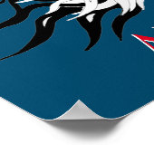 Screaming Eagle America Poster (Hoek)