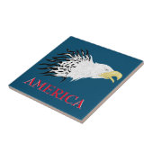 Screaming Eagle America Tegeltje (Zijkant)