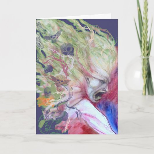 Screaming elementaire kaart (Voorkant)