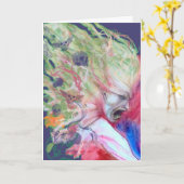 Screaming elementaire kaart (Gele Bloem)