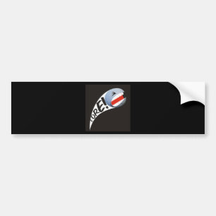 Screaming Golf Ball Bumpersticker