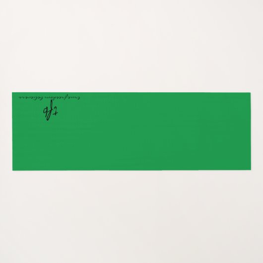 Screaming Hot-Air ballon Yogamat (Achterkant (horizontaal))