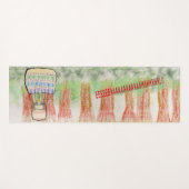 Screaming Hot-Air ballon Yogamat (Voorkant (horizontaal))