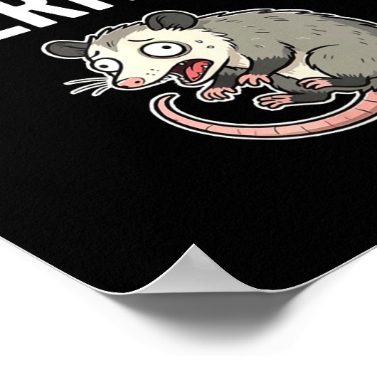 Screaming Internally Funny Ossum Anxiety Meme  Poster (Hoek)