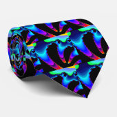 Screaming Mandelbrot Stropdas (Opgerold)