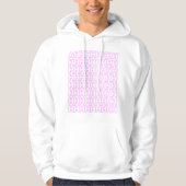 Screaming Pastel Roze Mannen Hoodie (Voorkant)