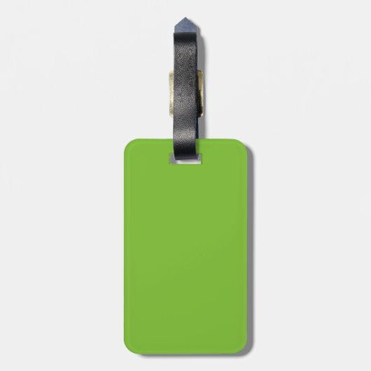 Screaming Red Hot Chili Pepper Bagagelabel (Achterkant verticaal)