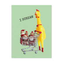 Screaming Rubber Chicken Christmas
