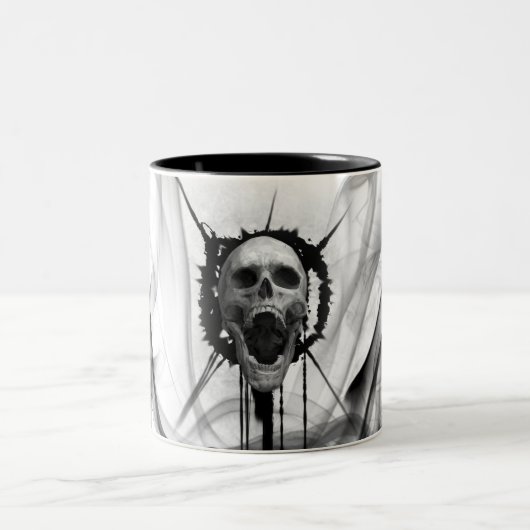 Screaming Skull Eternal Death Scream (White) Mok (Center)