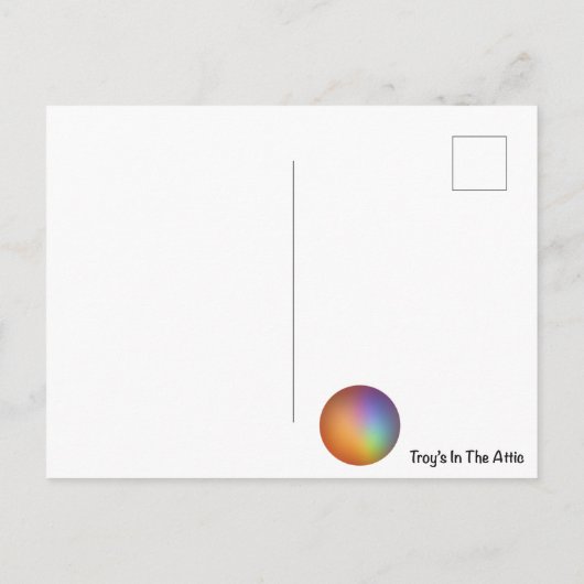 Screaming Stones Briefkaart (Achterkant)