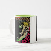 Screaming Woman POP COMIC ART Mok (Voorkant links)
