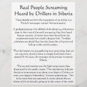 Screams Heard van Hell Flyer (Voorkant)