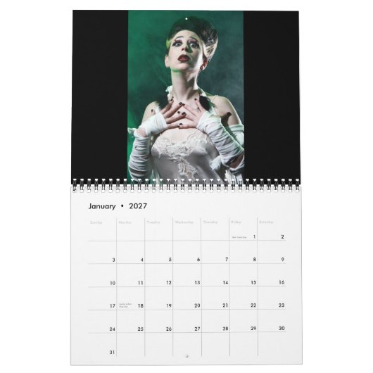 Screamvina Calendar by Argo Photo Kalender (Jan 2027)