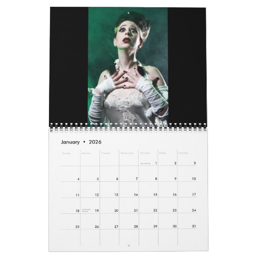 Screamvina Calendar by Argo Photo Kalender (Jan 2026)