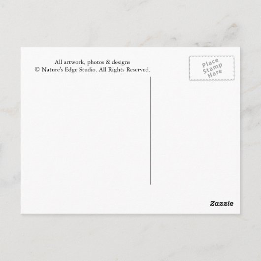 Screech Owl Briefkaart (Achterkant)