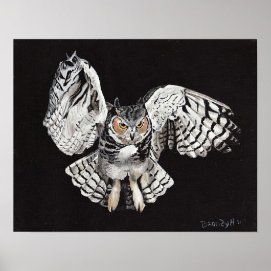 Screech Owl Poster (Voorkant)