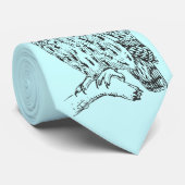 Screech Owl Stropdas (Opgerold)