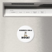 Screech Uilen Rock Magneet (Insitu (Vaatwasser))