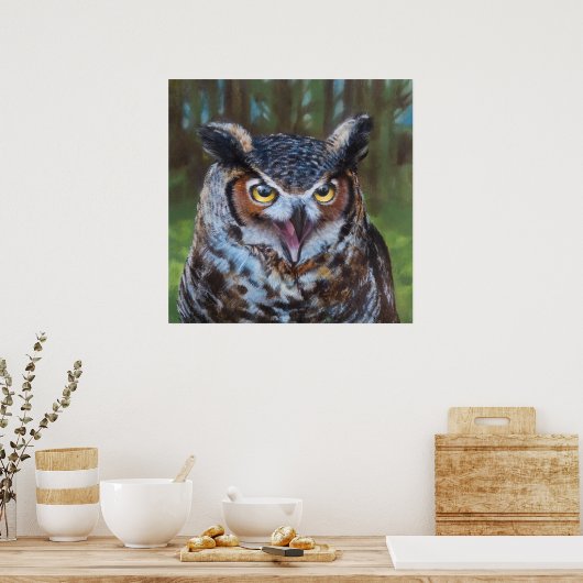 Screeching Archival Museum Quality Print (Keuken)