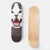 Screeching Blue Eyed Cat Persoonlijk Skateboard (Voorkant)