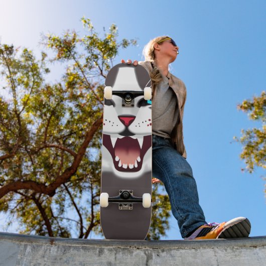 Screeching Blue Eyed Cat Persoonlijk Skateboard (Buiten 1)