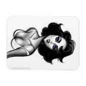 "Screen Goddess" Premium Flexi Magnet van Glen Han Magneet (Horizontaal)