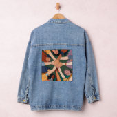 Screen-Print Poster op denim jas Jacket (Hangar)