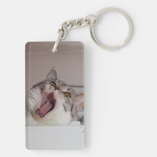 Screening British Shorthair Sleutelhanger (achterkant)