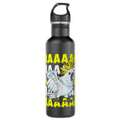 Screening Cockatau Umbrella Bird Meme Funny Parrot Waterfles (Voorkant)