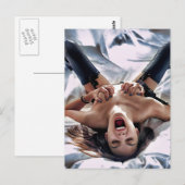 Screening Hot Wild Women Art Fotografie Briefkaart (Voorkant / Achterkant)