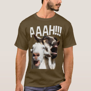 Screeningberichten AAAH Funny Crazy Goat Lover Pri T-shirt