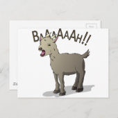 Screeninggoat Doodle Design Briefkaart (Voorkant / Achterkant)