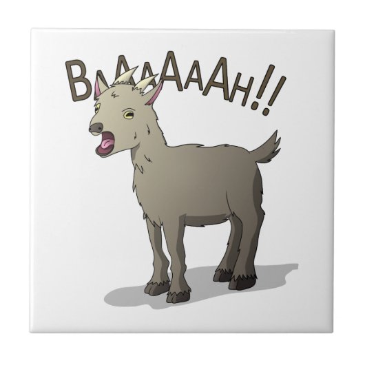 Screeninggoat Doodle Design Tegeltje (Voorkant)