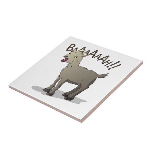 Screeninggoat Doodle Design Tegeltje (Zijkant)