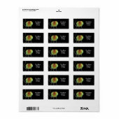 Screeninghagedis Etiket (Full Sheet)